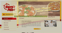 Desktop Screenshot of harryspizza.de